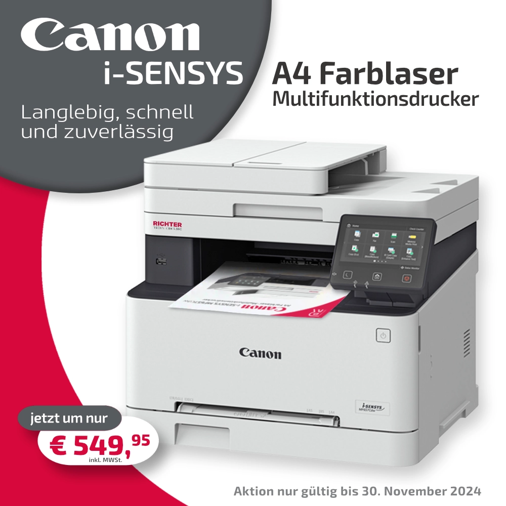 Canon i-Sensys MF657 Cdw  A4 Multifunktion Laserdrucker